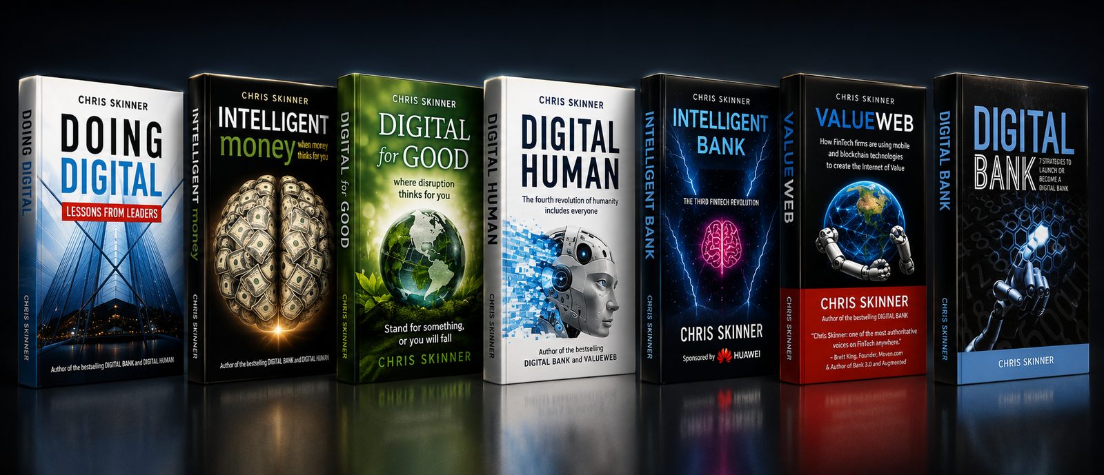 Chris Skinner's best-selling books on banking and technology